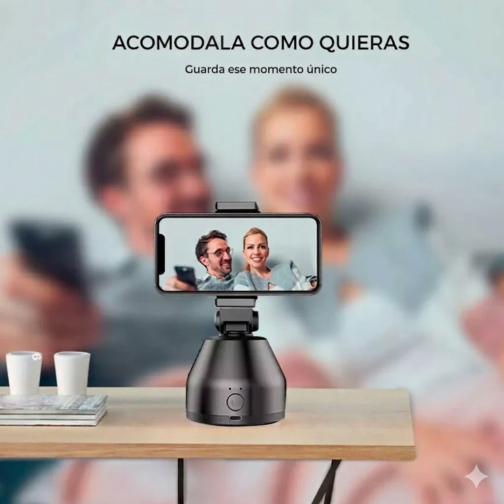 SOPORTE CON ROTACIÓN INTELIGENTE 360°