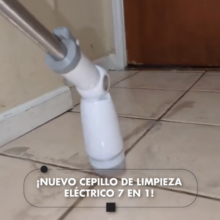 NUEVO CEPILLO DE LIMPIEZA ELÉCTRICO 7 EN 1